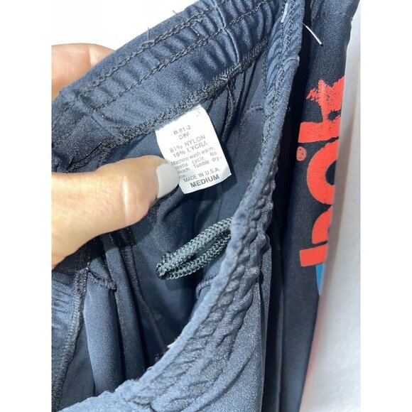 Vtg 80/90’s REEBOK SPORT Pants Size M Nylon Spandex Leggings USA Made T - Picture 5 of 7